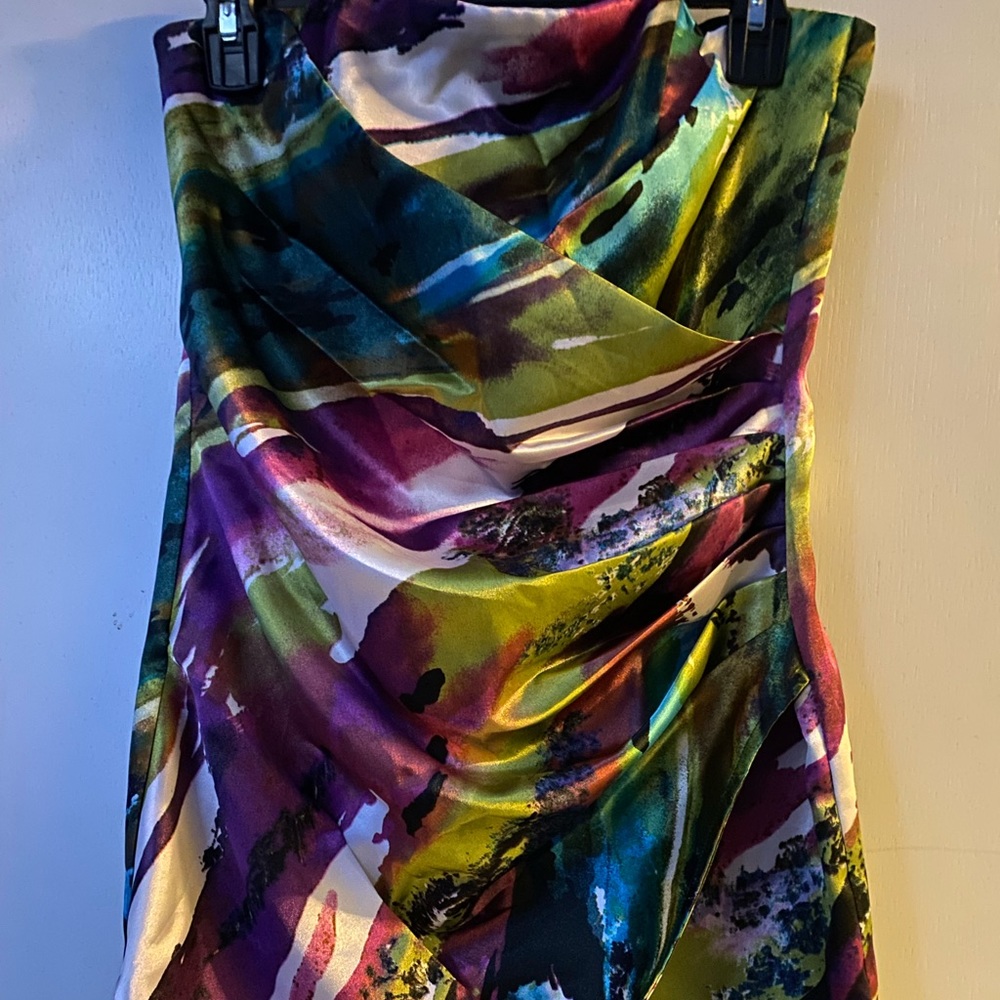 Multi color mini dress